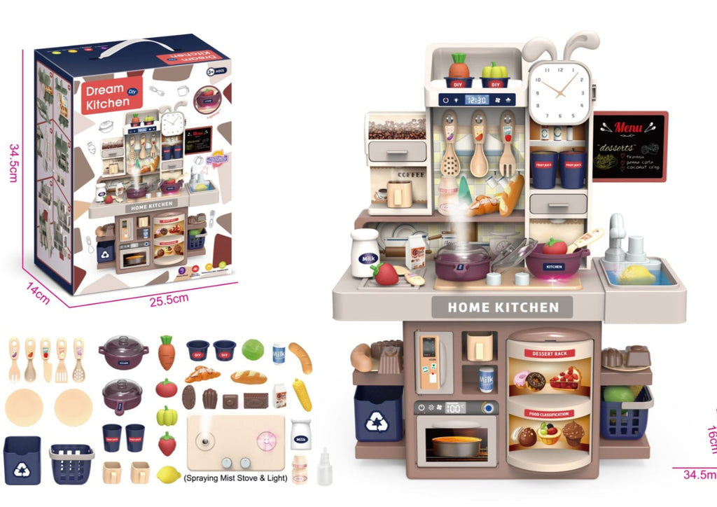 Dream Home Kitchen Set With Accessories And Light