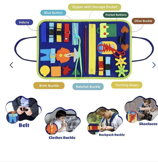 Montessori Busy Book – Keep Your Child Busy for Hours - Little Thinkers Hub